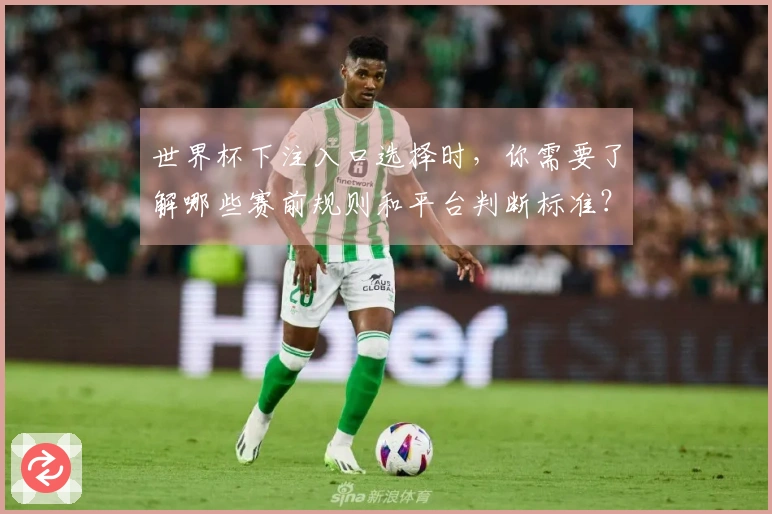 世界杯下注入口选择时，你需要了解哪些赛前规则和平台判断标准？