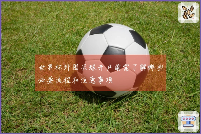 世界杯外围买球开户前需了解哪些必要流程和注意事项