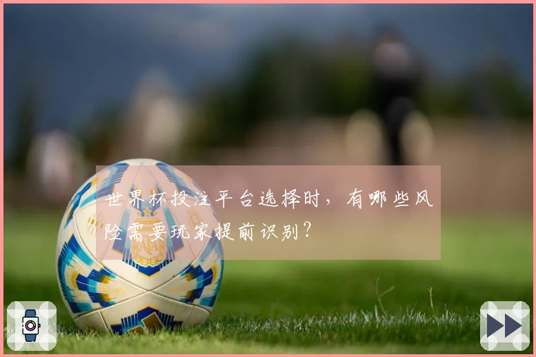世界杯投注平台选择时，有哪些风险需要玩家提前识别？